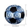Pallone da Calcio Indoor Chelsea FC Colorato Per Tutte le Età Misura 5 Cucito a Macchina PVC Pronto per la Competizione Resistente Alto Rimbalzo