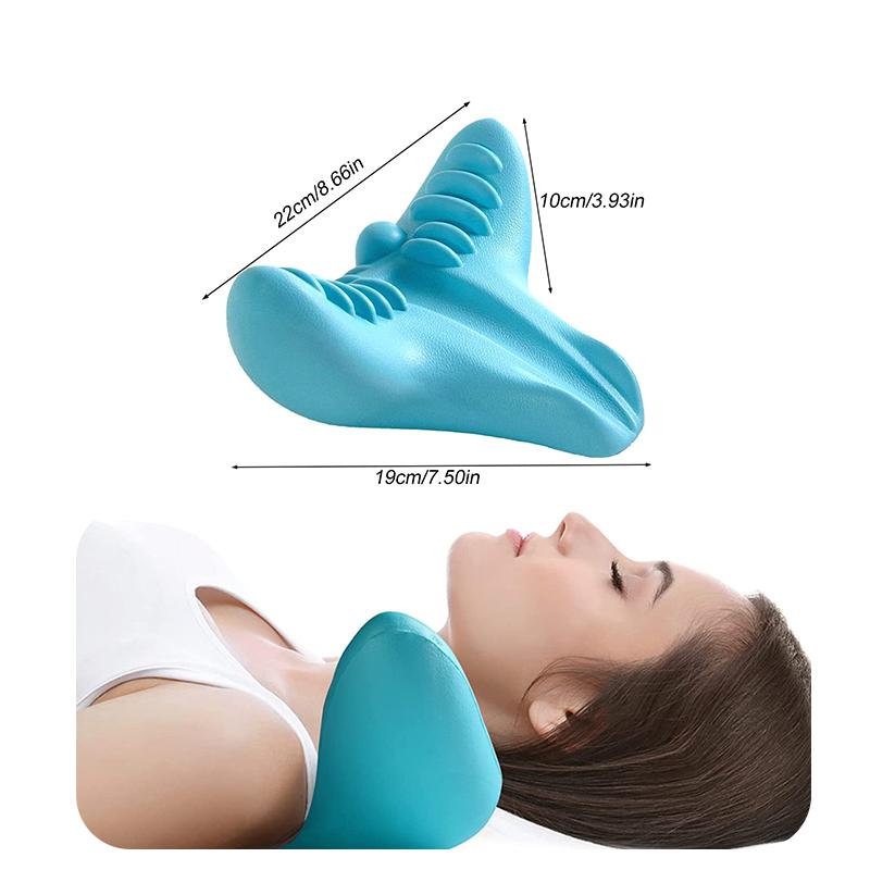 1Pcs Portable Neck Massager Relaxation Pillow Gravity Pillow Neck Cervical Shoulder Massager Massageador