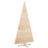 Christmas Trees with Stand Natural 210 cm Solid Wood Pine
