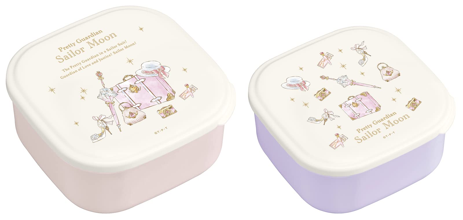 

OSK Sailor Moon Seal Container Set SSP22 Lavender 2-Piece