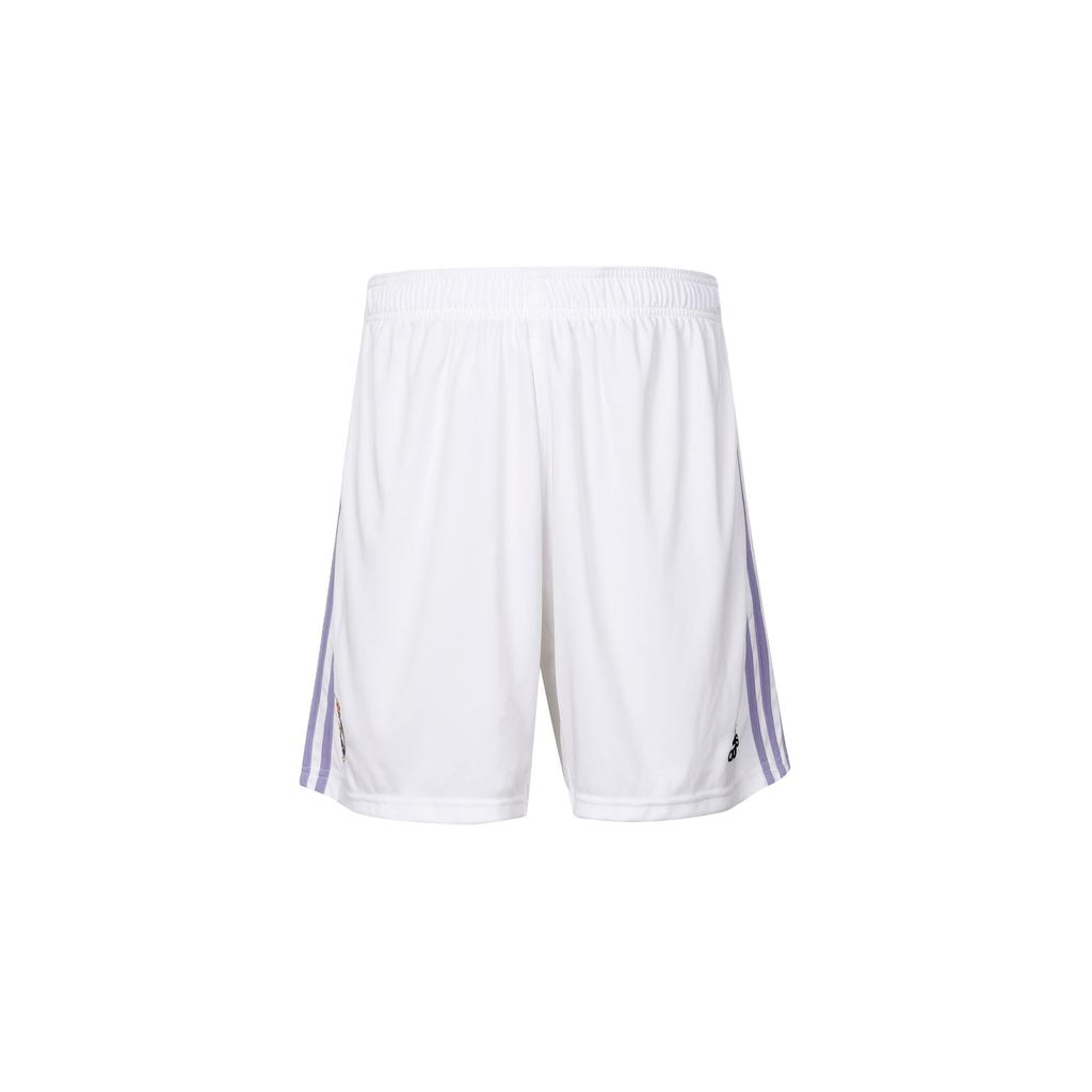 Adidas Real Madrid Home Stripe Sports Shorts Men Bottoms White H18484