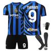 2425 Set Uniformă Fotbal Acasă Inter Milano Nr. 10 Lautaro 9 Thuram 23 Barrera Tricou