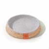 Woven Cat Basket Round Bed with Scratching Surface ScratchFriendly for Cats, Kittens, Indoor,