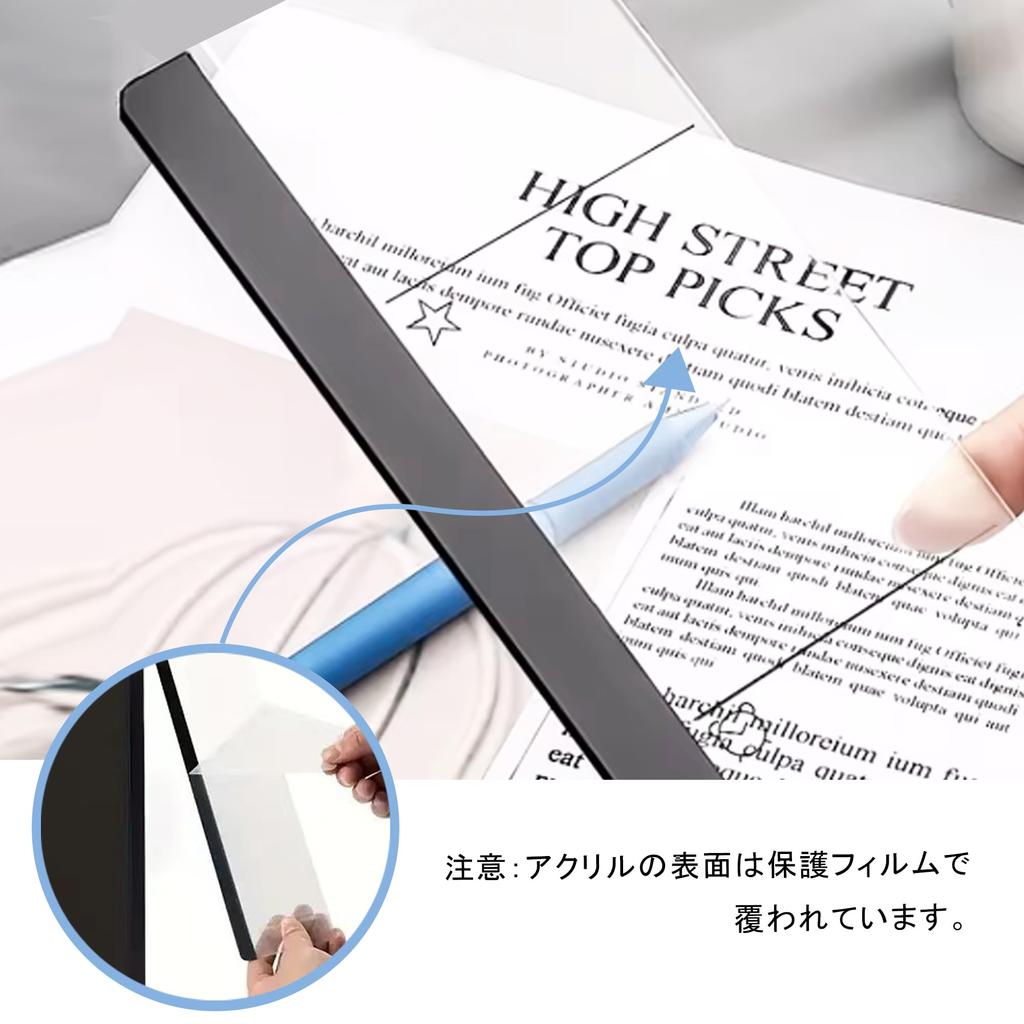 JLPESEAES Sticky Notes for Computer Displays, 2 Pieces (Left and Right), Improve Work Efficiency, Sticky Note Board, Memo Board, Message Board,