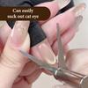 Professional Dual Ended French Cat Eye Magnet Nail Art Tool For Diy Gel Polish To Create V Shape Crescent Line Manicure