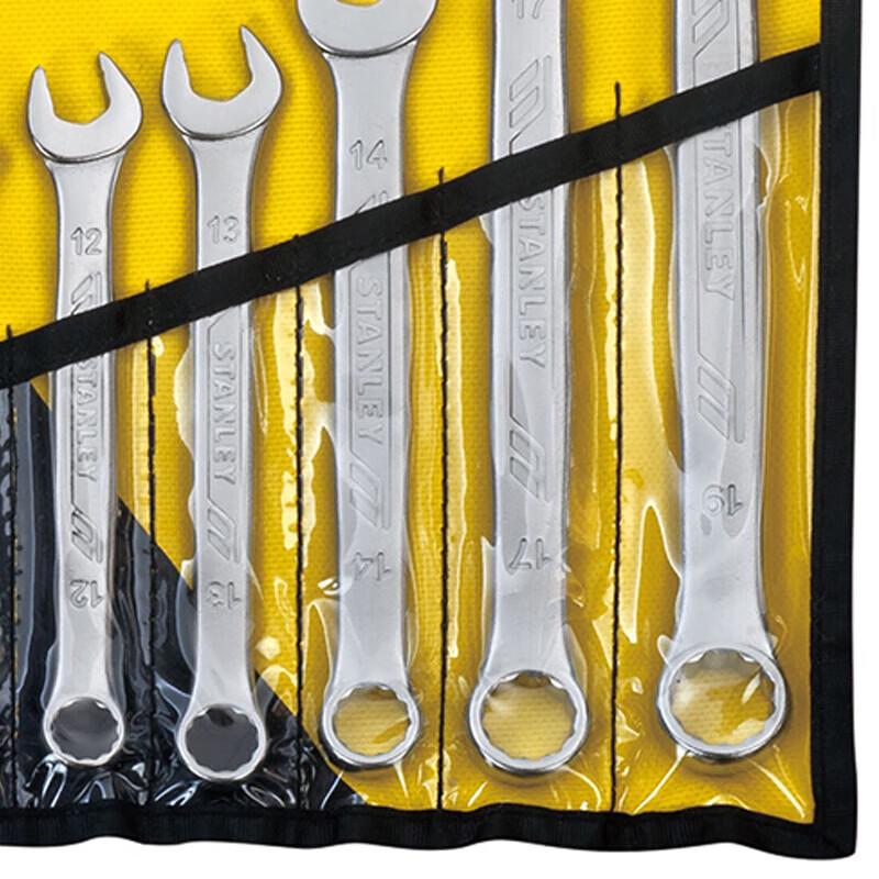 Stanley 8-Piece Metric Combination Wrench Set