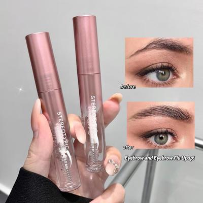 Stereoskopické tvarování obočí Gel na obočí Pláštěnka na obočí Průhledná bezbarvá gelová definice kořene Divoké obočí