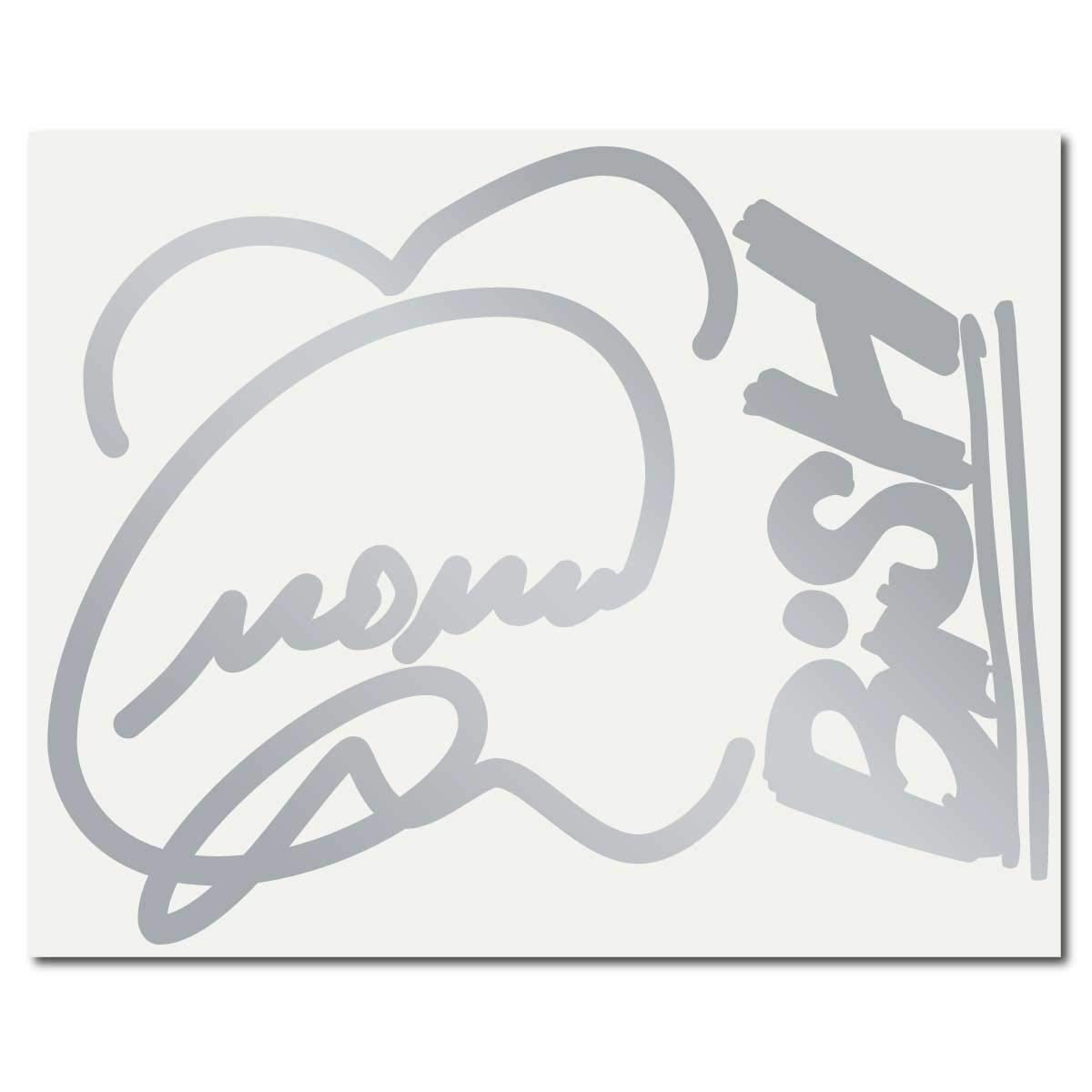 

Only the image remains Sticker S Gumi Silver 079S - Momoko Company