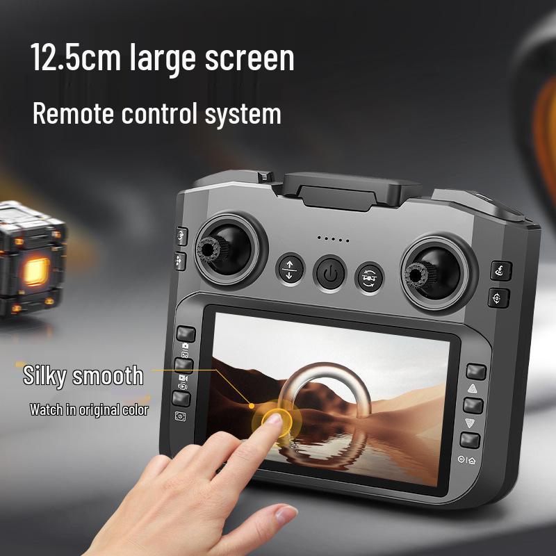 S156 Brushless FPV Racing Drone with Screen: High-Definition Aerial Photography, Four-Axis Design, Optical Flow Positioning