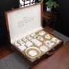 Lilang Mutton Fat Jade Porcelain Gongfu Tea Set