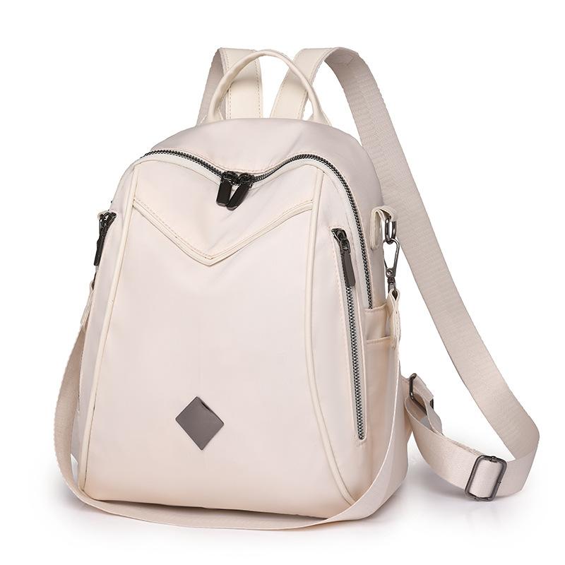 Uroczy plecak PU miękka skóra damski plecak plecak o dużej pojemności wszechstronny prosty plecak podróżny