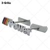 Car Styling Tricolor Power 3D Metal Sticker Front Grill and Trunk Fender Emblem Badge Decal for 1 3 4 5 6 7 Series X1 X3 X4 X5 X6