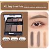 Three-Color 3D Waterproof Eyebrow Powder: Smudge-Proof, Long-Lasting, Beginner-Friendly