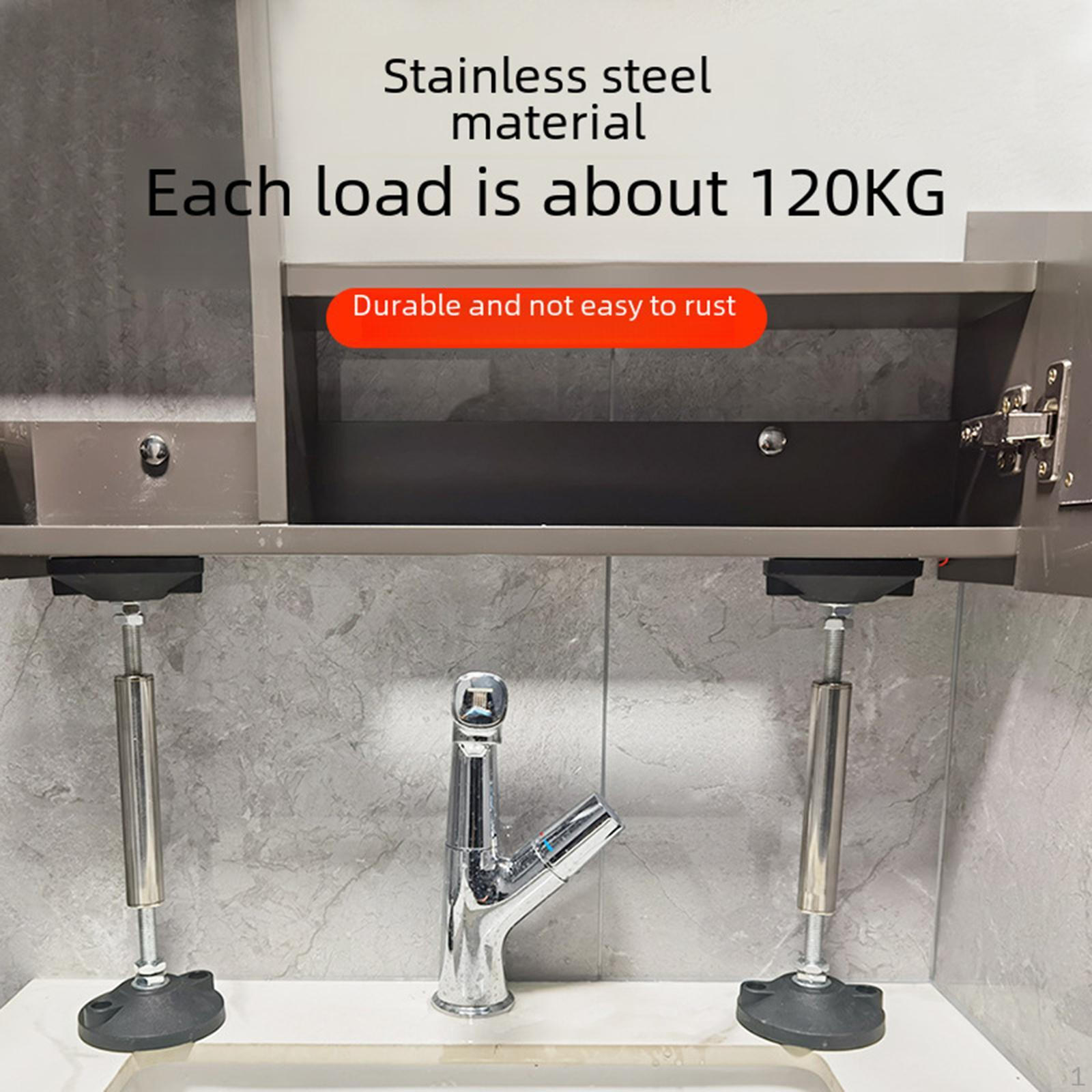 

Домкрати для шаф для встановлення шаф, меблі з регульованою стійкою, невелика шафа з третьої руки 30 to 45cm