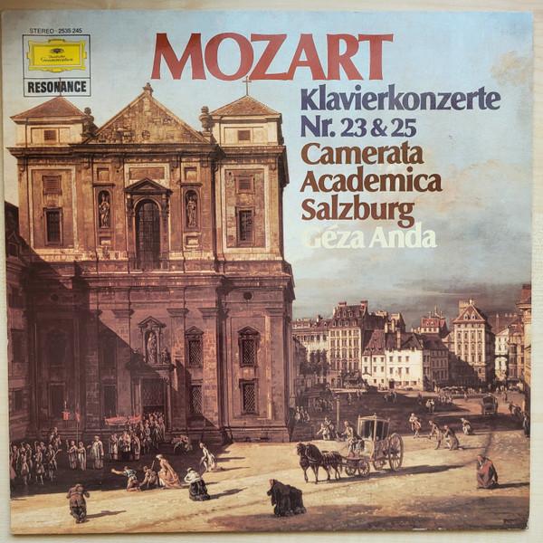 LP Record GEZA ANDA, CAMERATA ACADEMICA DES S - Mozart Konzert Fur Klavier Und Orch 2535245 DEUTSCHE GRAMMO 1977 Germany Classical Used