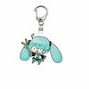 Hatsune Miku Cute Acrylic Keychain: Creative Anime Girl Pendant