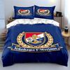 Blue Yokohama F-Marinos Bedding Set Bedding Duvet Cover Set Duvet Cover Pillowcases (1 * Duvet Cover 2 * Pillowcases, without duvet insert)