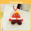 Out Keychain Inside Cute Cartoon Girl Schoolbag Decorated Plush Doll Pendant