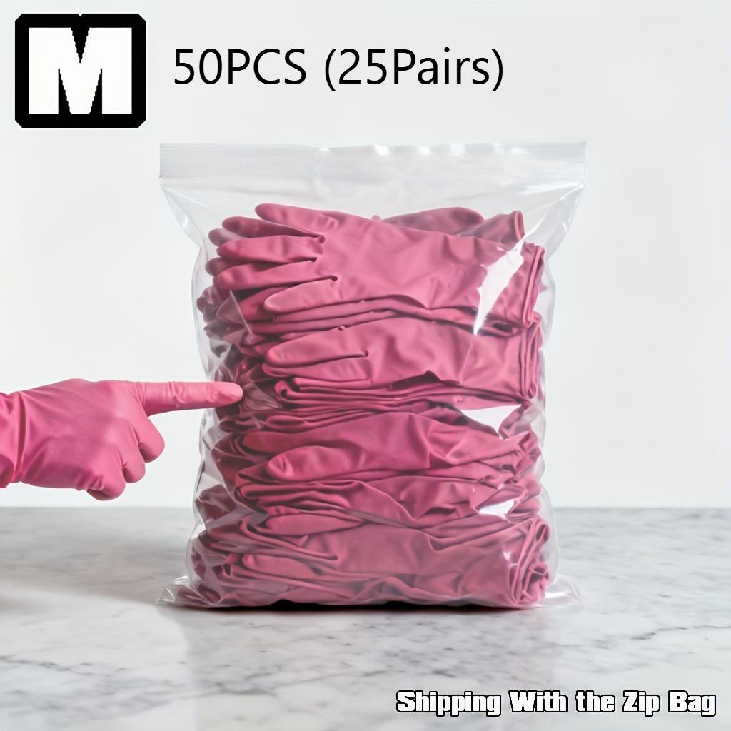 

50pcs Latex-Free Gloves:For Car Interior Cleaning, Patio Maintenance, Pet Area Hygiene,Designed for Families,Pet Lovers,Cleaners