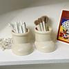 Nordic Little Red Beige Boots Makeup Brush Bucket Crafts Creative Desktop Pen Holder Vase Office Stationery Storage Box