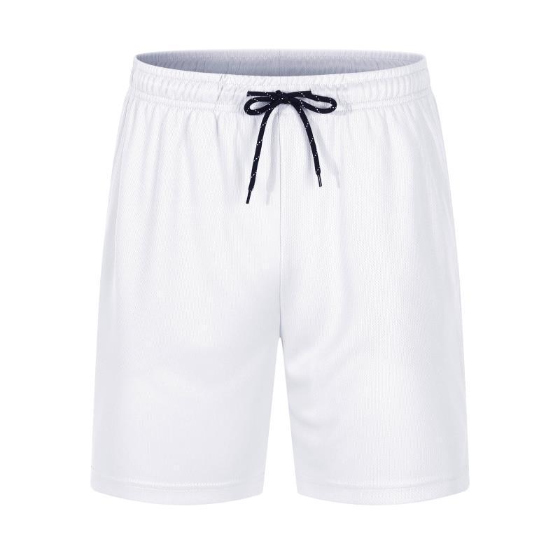Men’s Quick-Dry Mesh Drawstring Shorts - Breathable, Versatile Solid Color for Summer Sports/Casual Wear