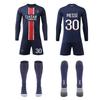 PSG Long Sleeve Football Jersey, Adult Fan Soccer Sport Shirt