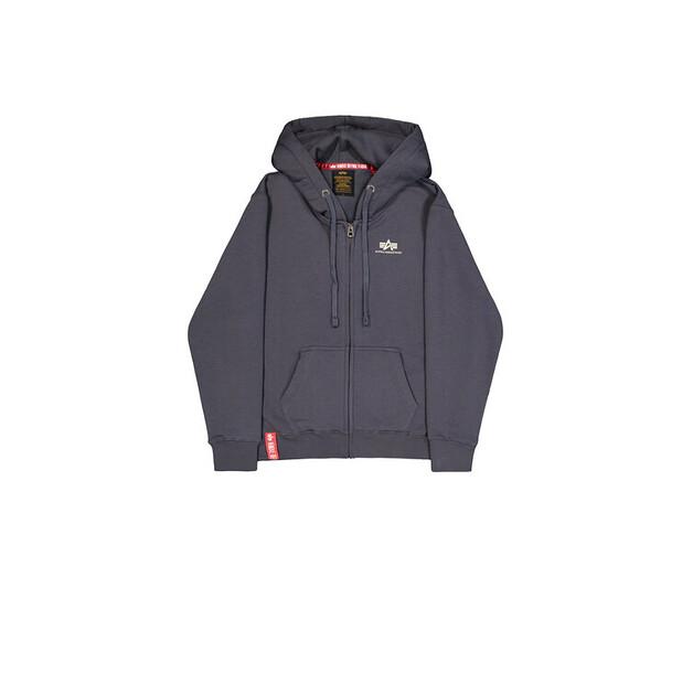 Толстовка Alpha Industries Basic Small Logo Zip Hoodie EU XXL