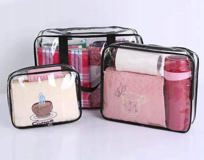 Cosmetic bag set 3 pcs