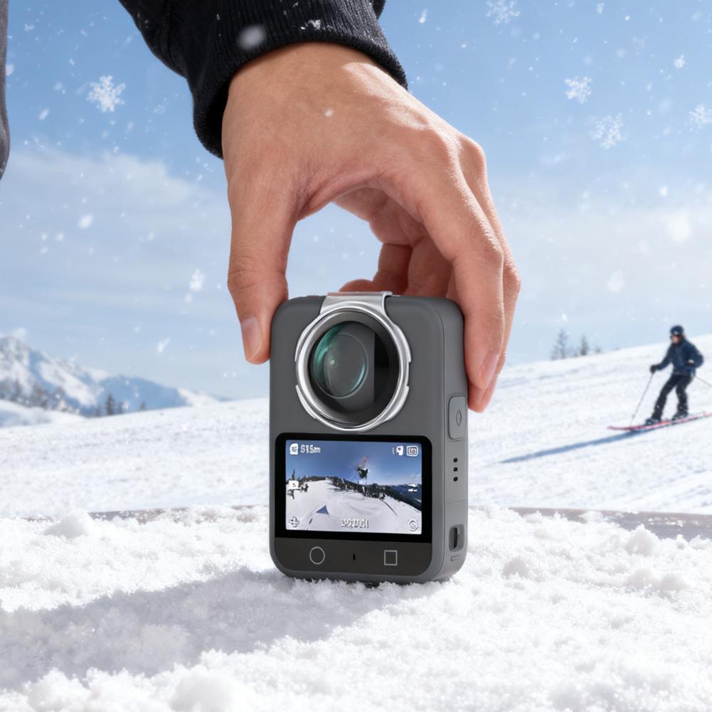 for DJI OSMO 360 Lens Protector Panoramic Camera Protective Tempered Glass High Definition Wear-Resistant Optical UV Filter Lens