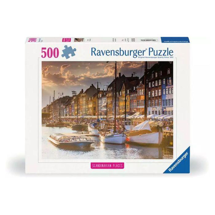 500p puzzle Couche de soleil