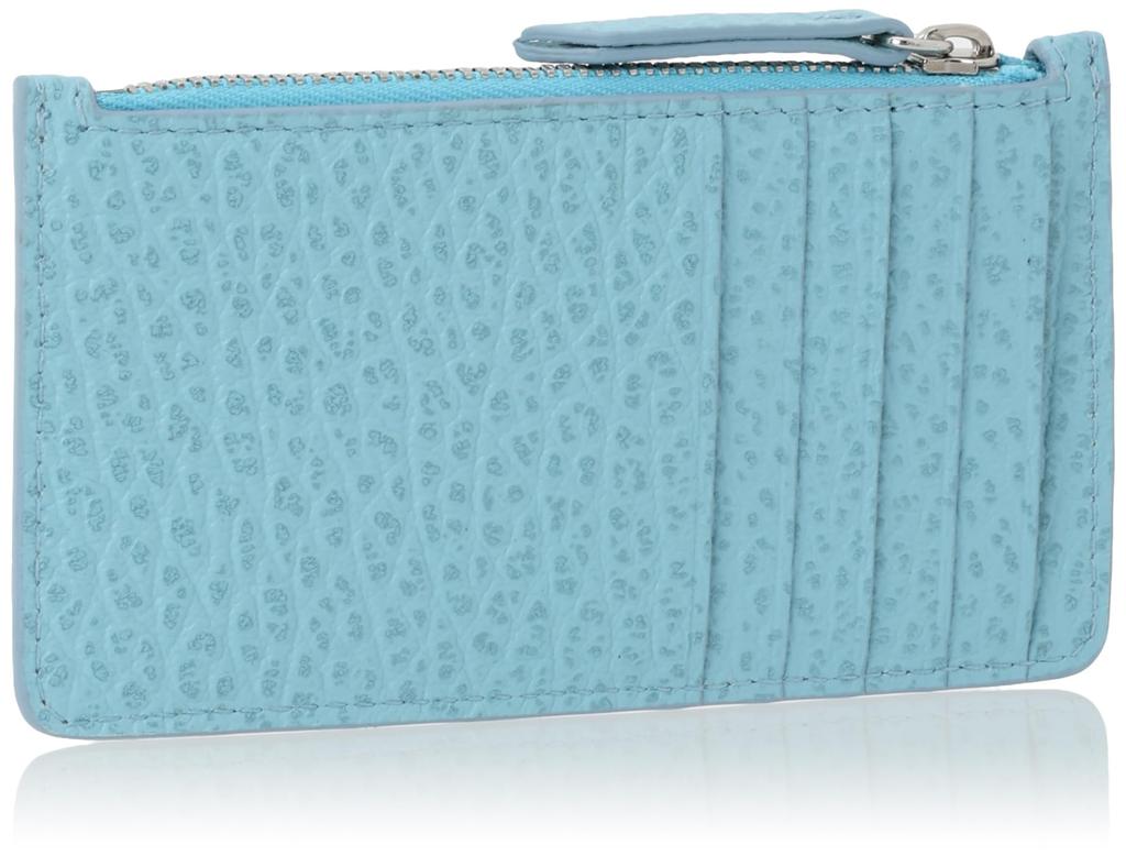 Maison Margiela Card Case S56UI0143-P4455 AQUA Leather Free Size [Used]