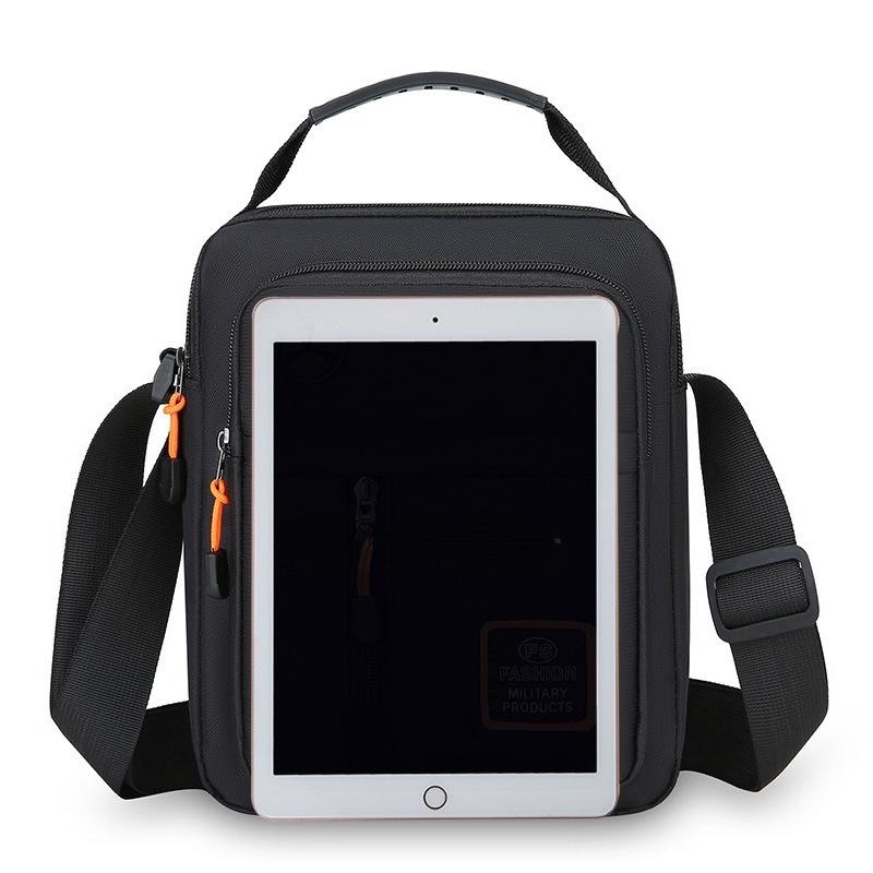 Portable Men's Bag - Casual, Large Capacity, Single Shoulder Bag with Multiple Compartments for Storage, Versatile Crossbody Bag
