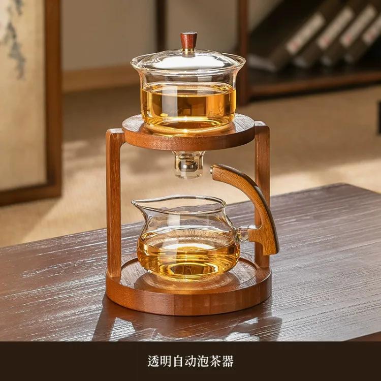 

Magnetic Automatic Glass Teapot, Elegant Turkish Black Teapot, Stylish Tea Set for Office Use, Perfect Gift for Tea Lovers