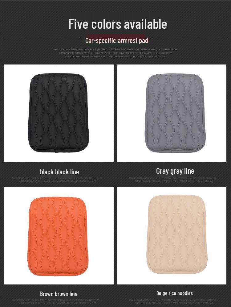 Universal Memory Foam Car Armrest Pad - Protective Central Console Cover