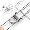 Collapsible Handle Sausage Grilling Clip Rust-proof Barbecue Rack Hot Dog Grilling Clip  Vegetable
