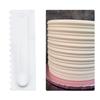 Cake Decorating Comb Cake Scraper Smoother Decorating Pastry Icing Comb Fondant Spatulas Baking Pastry Tools