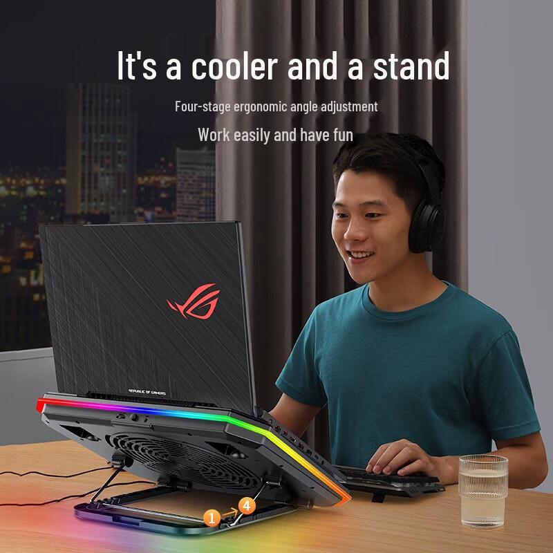 UGREEN LP250 Laptop Cooling Pad with Adjustable Stand