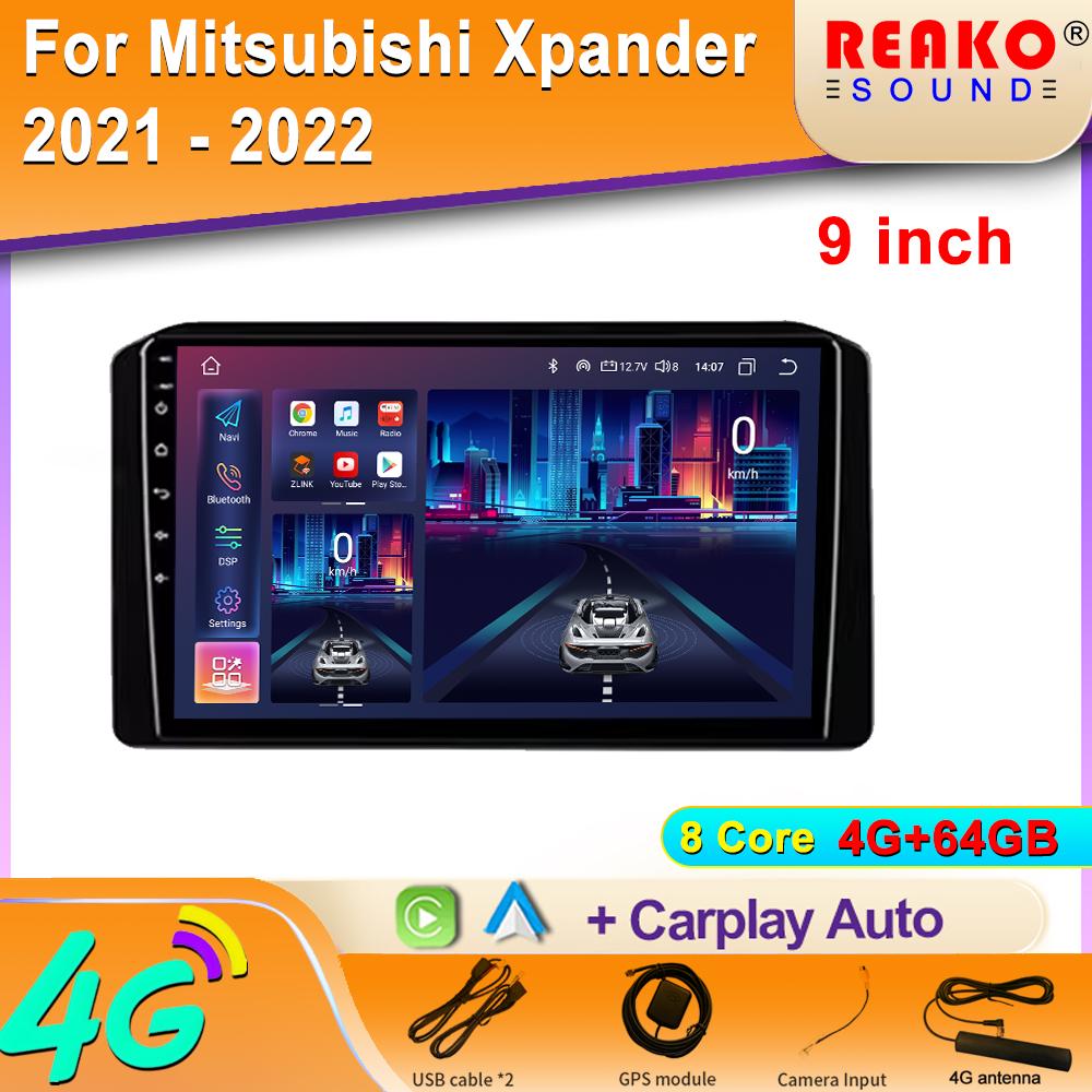 Car Radio Multimedia Video For Mitsubishi Xpander 2021 - 2022  GPS car stereos Android Navigation DVD Player autoradio  2 Din