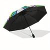 1pc Keroppi Rainbow CloudsUmbrella with Plastic Handle,Suitable for All Seasons Home Travel Outdoor UmbrellaSanlio155