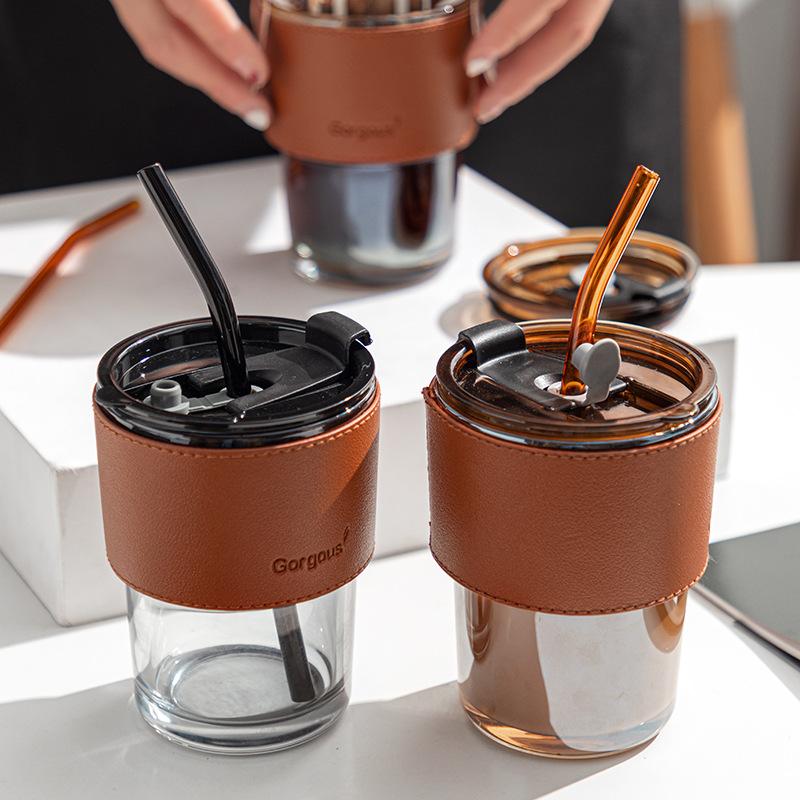 Tazza In Vetro Con Doppia Parete E Orsetto 3D, 261 Ml, Vetro Borosilicato, Regalo Simpatico Per Ufficio E Compleanno