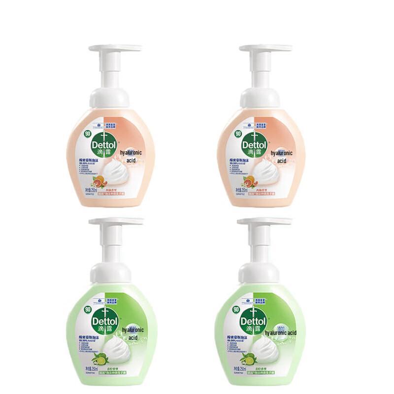 

Dettol Hyaluronic Acid Foaming Hand Soap Family Pack