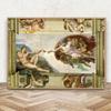 Creation of Adam Michelangelo Posters Classical Canvas Paintings and Prints Nordic Modern Home Wall Decoration Art Frameless