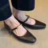 Single Shoes, Flat Shoes, New Style Women's Shoes, Low-cut Shoes, Leather Shoes, Work Shoes