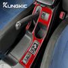 Cubierta del Panel de la Palanca de Cambios de Fibra de Carbono para Subaru Impreza STI 2002-2004 Recorte Interior