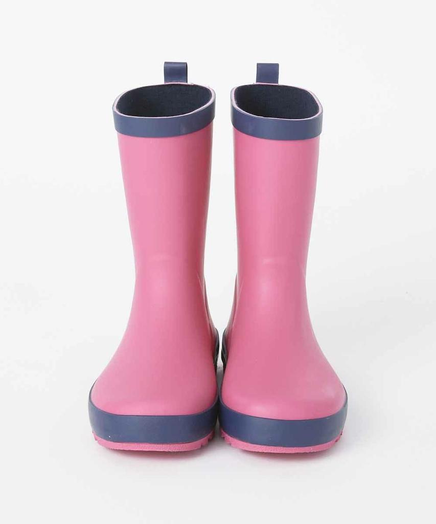 Rain boots with for boys and pink [Beams School] reflectors, waterproof, girls, 121490,