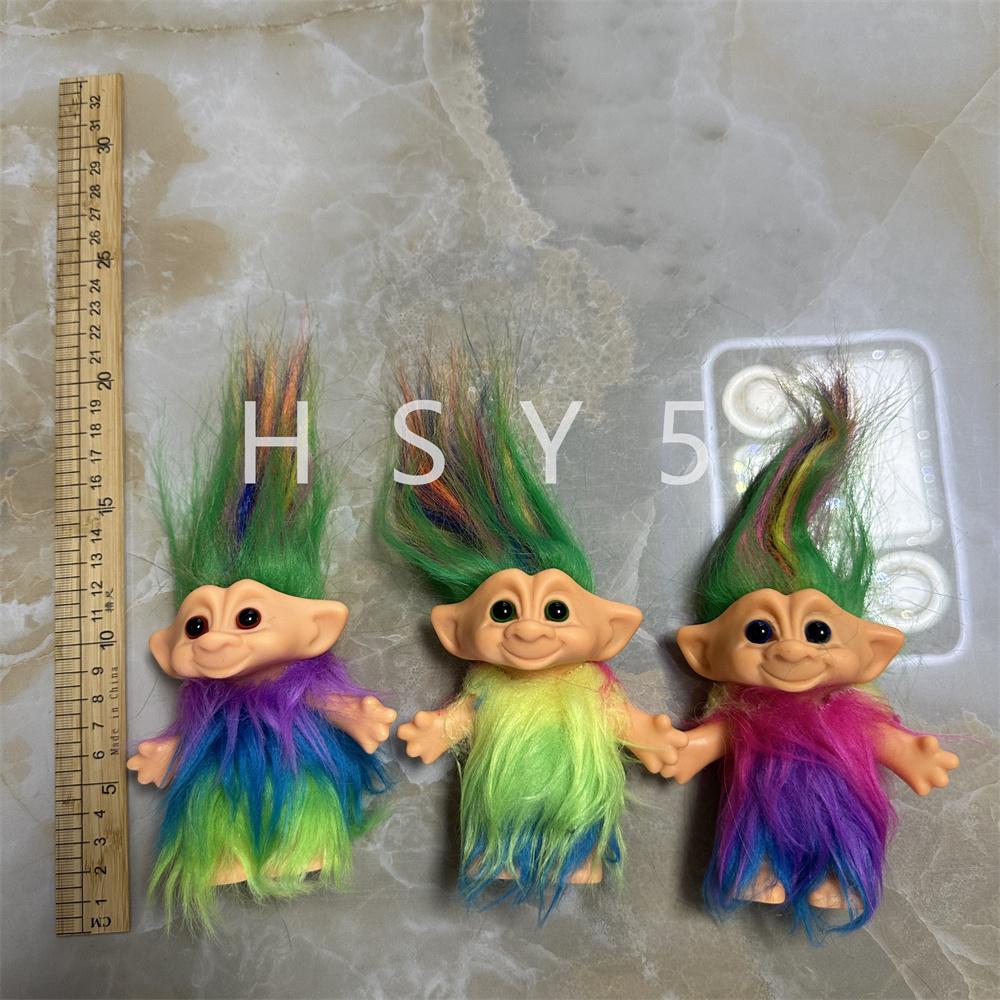 Multi-Style Optional Magic Hair Elves Troll Dolls Indian Hairy Ugly Baby Handmade Toy Gifts