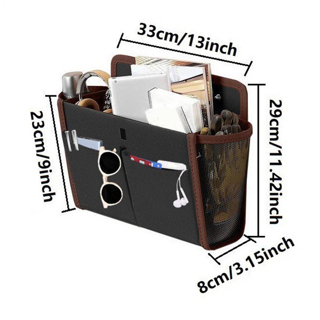 Camper Organization Adhesive Large Capacity Wall Mount Bag Camper Closet Organizer For Van Camping Travel Bedroom Kitchen Office