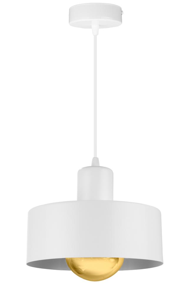 MODERN CEILING HANGING LAMP, METAL LAMPSHADE