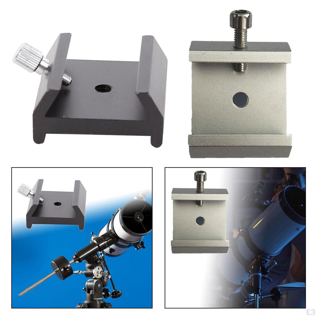 Scope Mount Bracket Dovetail Slot Plate Sturdy Adapter Easily Install Smooth Surface Telescope