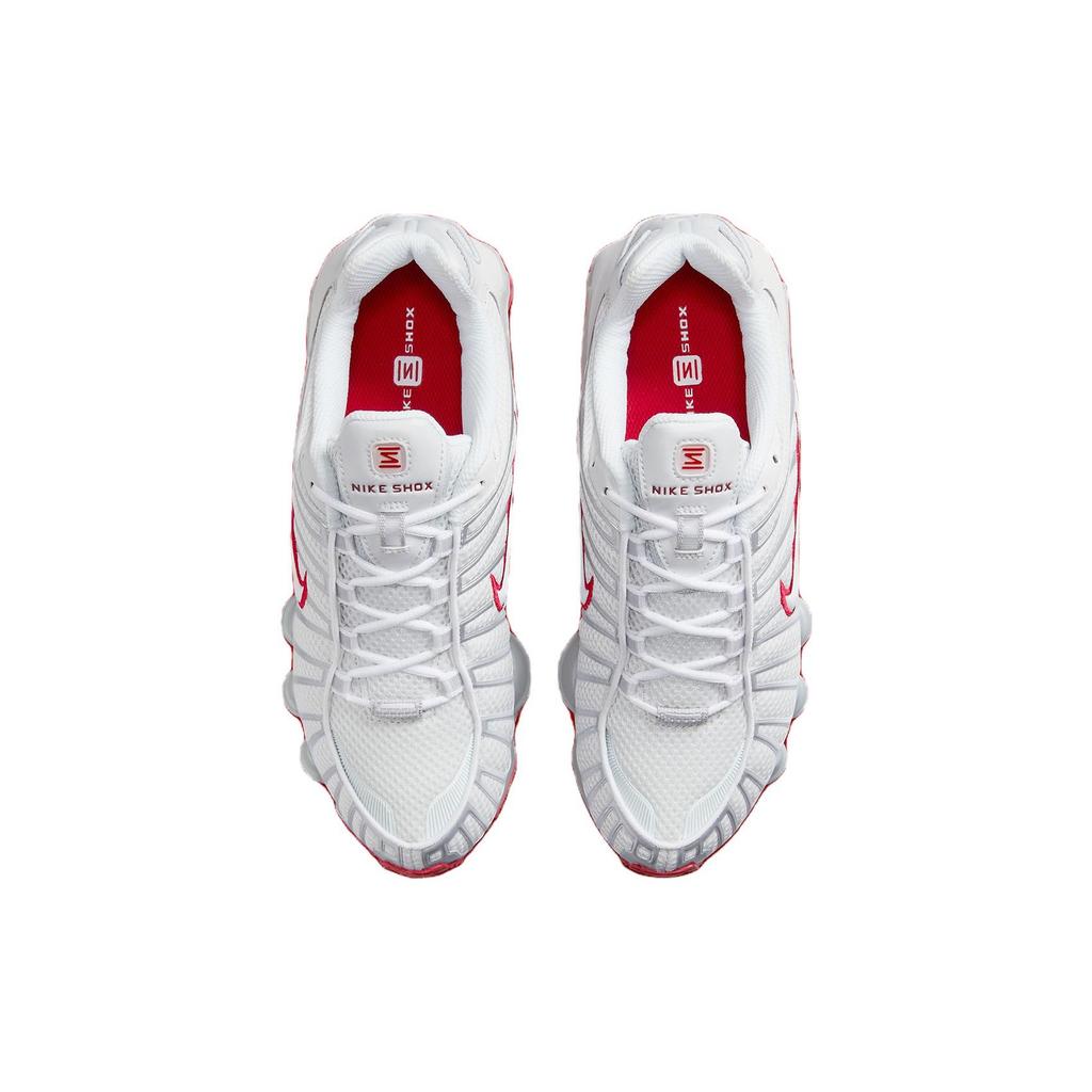 Nike Shox TL Platinum Tint Gym Rouge Femmes Baskets Blanc FZ4344-001